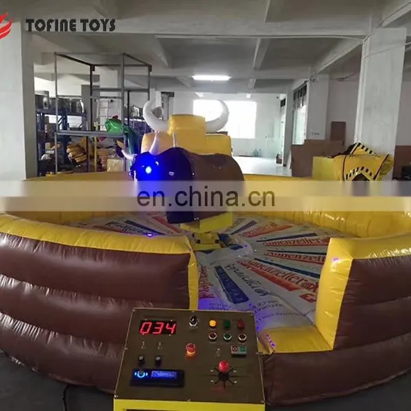 Factory Price Kids Riding Mechanical Rodeo Bull photo-4