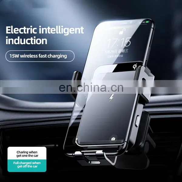 JOYROOM Wireless Car Charger Qi Auto-Clamping Air Vent Dashboard Car Charging for IPhone 11/11 Pro/11 Pro Max/XSMax/XS/XR/X/8P/8 photo-2
