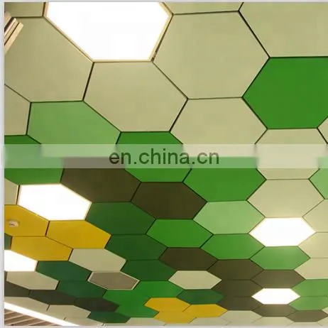 Colorful Design Celings Access Panel Aluminum Access Panel Air Ventilated Ceiling for Subway Station Interior Ceiling Decoration photo-2