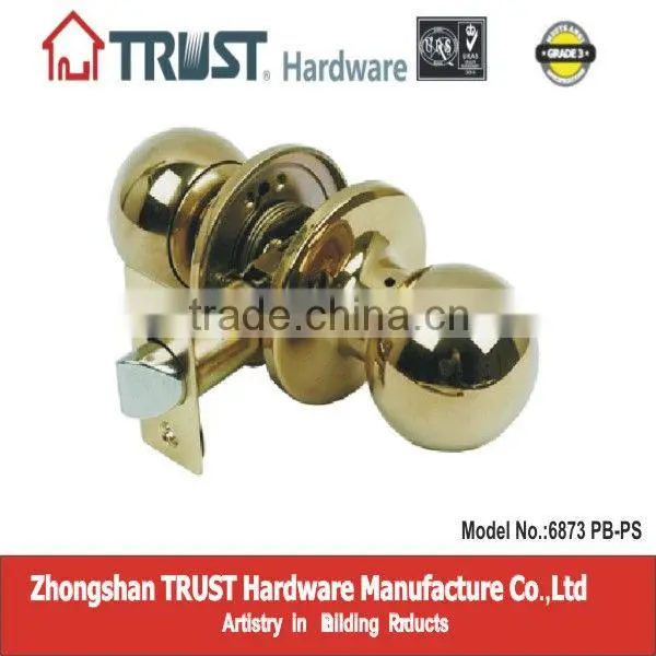 TRUST ANSI Grade 3 High Quality Tubular Knob Lock Series photo-5