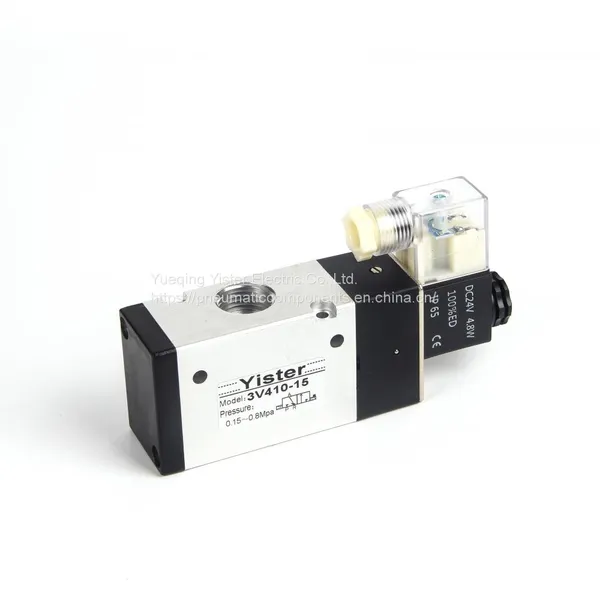 Airtac Type 3v210-08-NC 24v Air Control 3 Way Directional Pneumatic Solenoid Valve