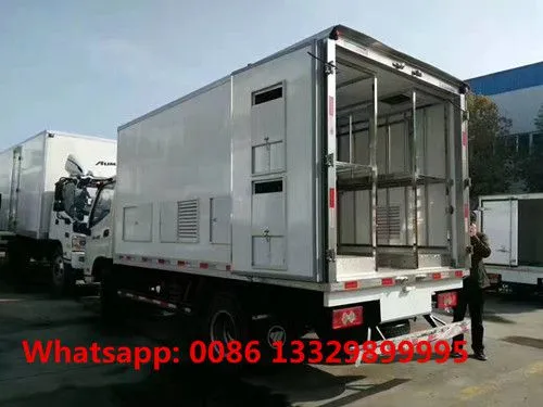 Good Price FOTON Brand AUMARK Day Old Chicks Transported Van Truck for 20,000 Day Old Broilers Transportation for Sale photo-4