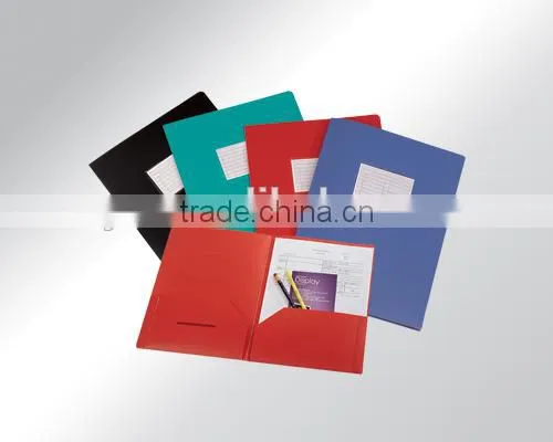 2015 Promotional Office File Folder Item With Innerside Slip Pockets Document Holding File Folders photo-2