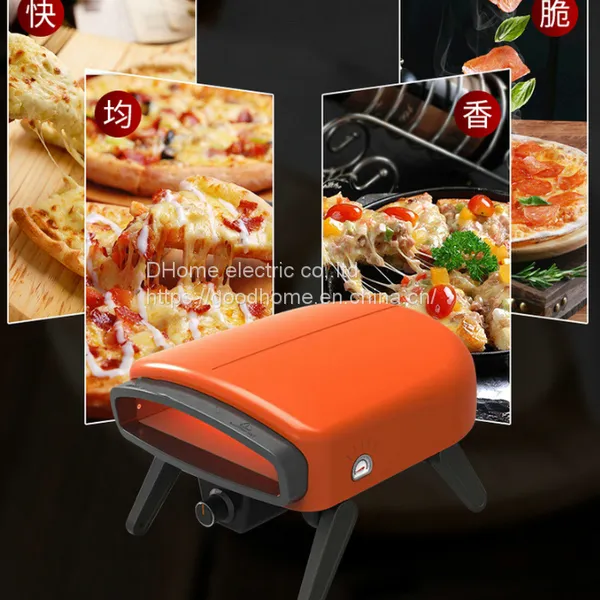 New Off-the-shelf Gas Pizza Maker Portable Home Outdoor Oven Patio Portable Baking Gas Pizza Oven（Wechat:13510231336）
