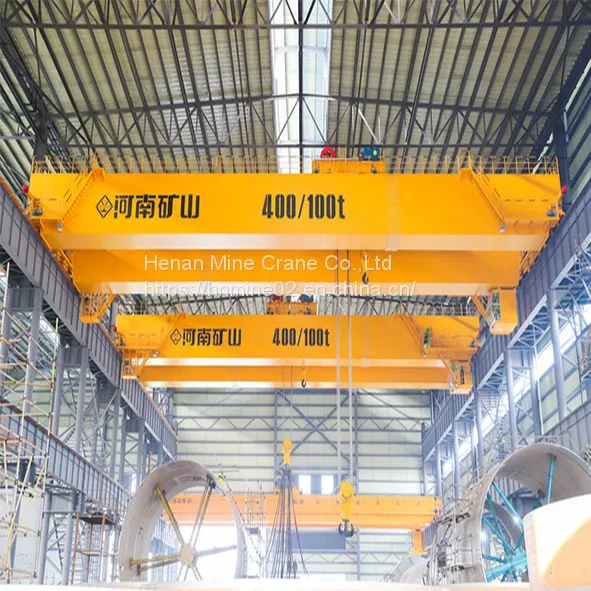 KSQ New Type Double Girder Bridge Crane Winch Trolley for Lifting VFD Configuration photo-4