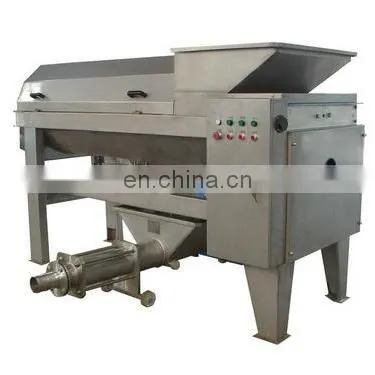 Industrial Grape Crushing Equipment Grape Stemming Crushing Stalk Removing Unit Grape Stem Separator Separation Machine