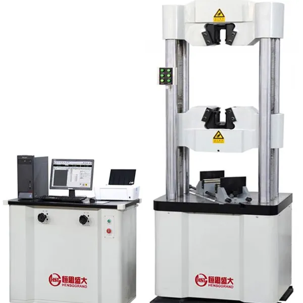 HST 300kN Computer Control Hydraulic Universal Testing Machine Class 0.5 Spoke Sensor 6 Columns Frame Universal Testing WAW-300E photo-3