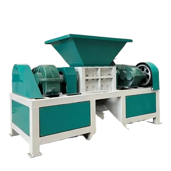 Double Shaft Shredder With 10-15 Tons/Hour Capacity for Plastic Recycling photo-5