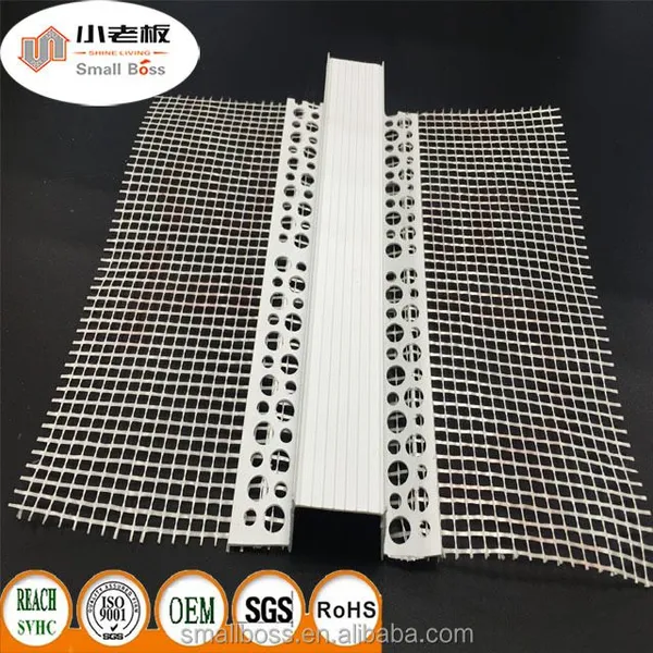 PVC Corner Bead With Mesh Wall Protection