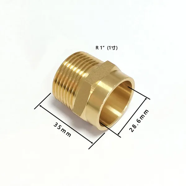 Brass Fittings,Socket Male Thread Joint,Adopting C37710 ,XGOCKWSJT photo-4