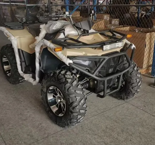 Hot Sale High-Power 400CC 4-Stroke Gas/Diesel Adult ATV 4x4 Utility Quad Off-Road Vehicle Shaft Drive Automatic CVT Heavy-Duty photo-3