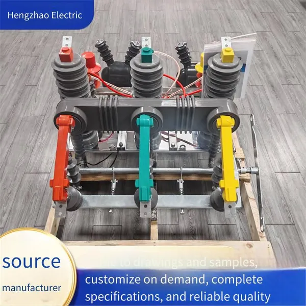 10kv Outdoor High Voltage Vacuum Circuit Breaker Zw32-12f/630a Electric Intelligent Watchdog Pole-mounted Switch photo-4