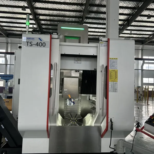 TS-400 Gantry Type Cradle 5-Axis Machining Center Features HT300 High-Strength Cast Iron photo-4