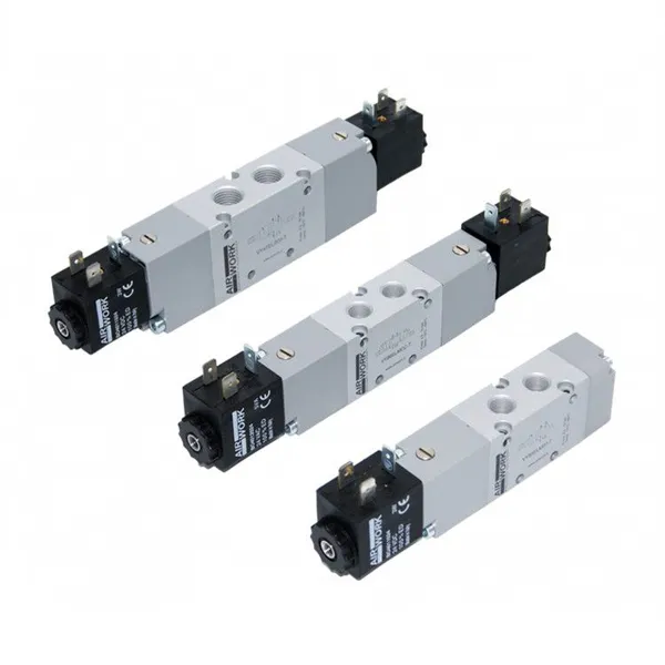AIRWORK VY85ELM00-T Pneumatic Solenoid Valve 50 Million Cycles 550 Nl/min 3/2 5/2 5/3 Multi-Voltage Coil Class F Italy