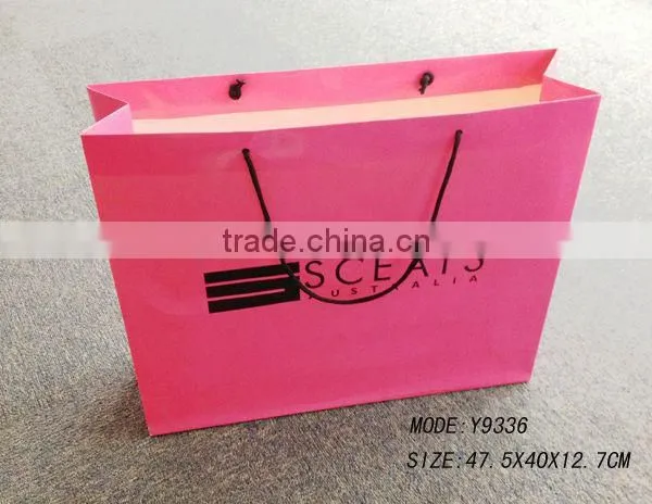 2013 New Style Nonwoven Shopping Bags, White Paper Bags for Shopping,raw Jute Shopping Bag