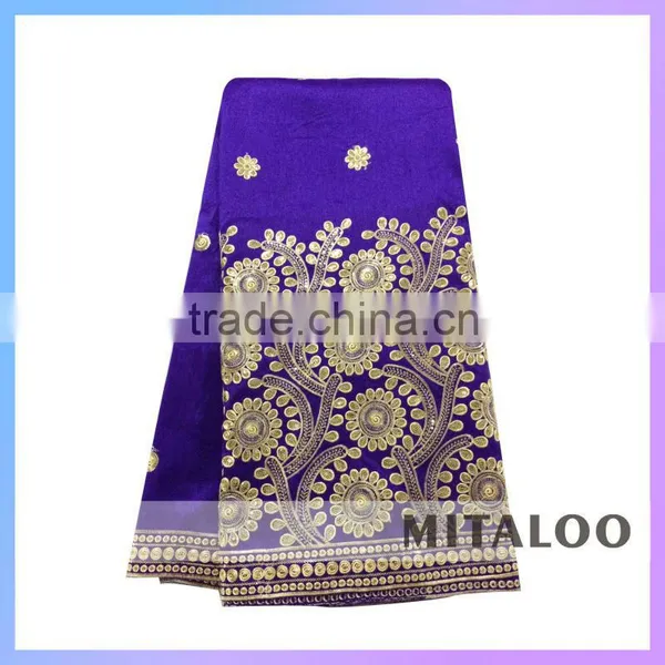 Mitaloo MGP0043 Hot Sale Design Lace African Fabrics Lace Embroidry African George Lace photo-2