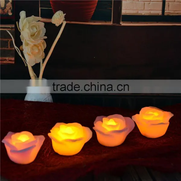 Craved Lantern Shaped Flameless Waterproof Battery Operated Led Floating Candle photo-6