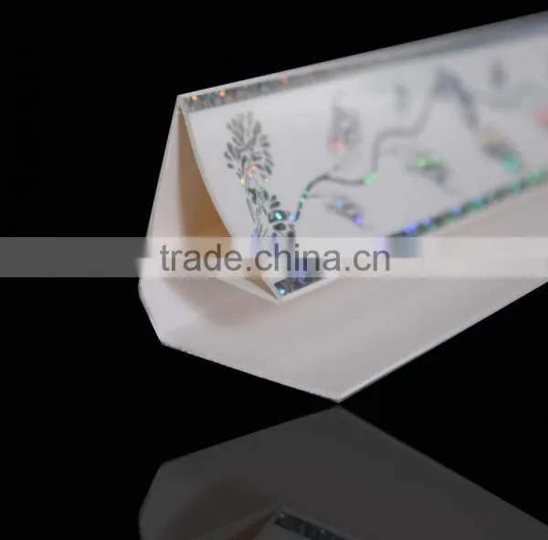 Decoration Material U Type PVC Corners ,PVC Cornice, PVC Clips,PVC Accessories