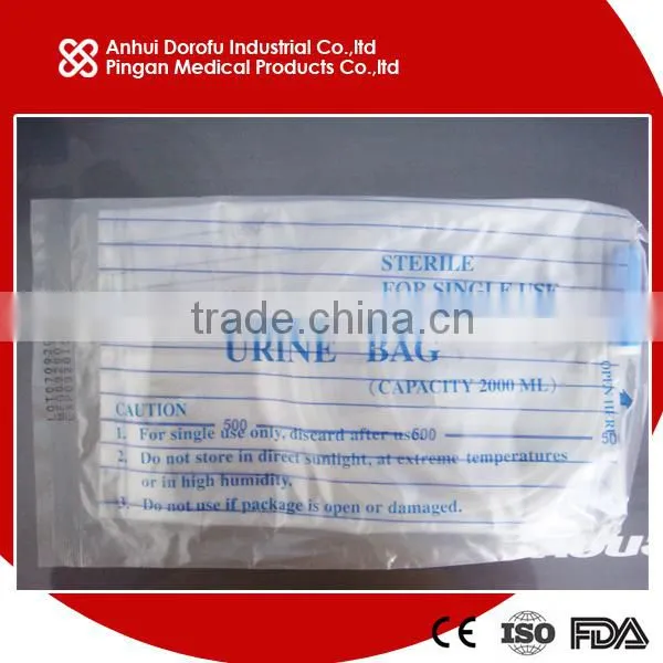 Single Use/disposable Urine Bag CE ISO photo-2
