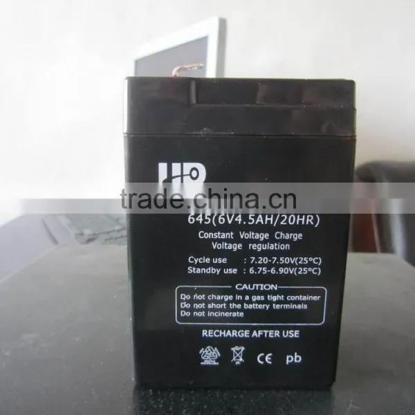 6V4.5ah AGM Lead Acid Battery UPS Battery photo-3