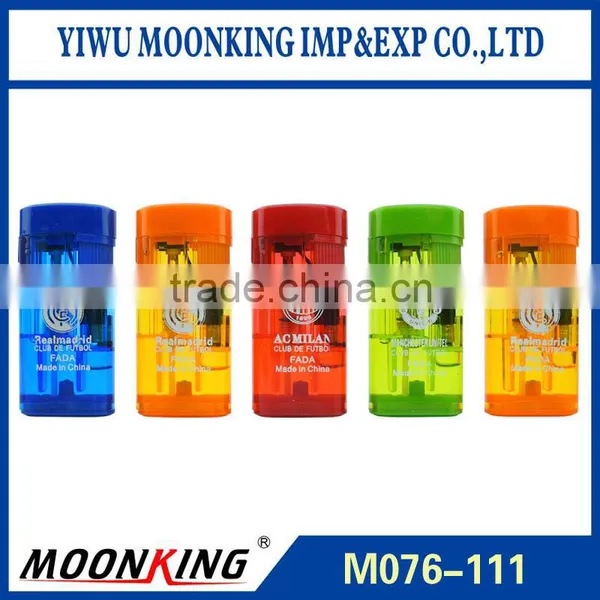 Yiwu Wholesale Piezo Gas Refill Windproof Cigarette With Led Light
