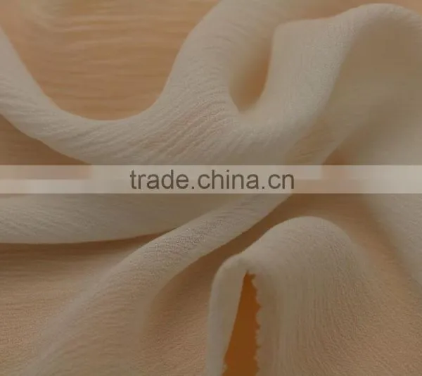 Shaoxing Textile 50D 100% Viscose Silky Yoryu Crepe Chiffon Fabric photo-6