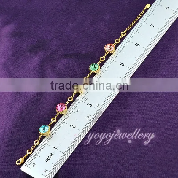 Colorful Gemstone Ladies Women Bracelet Models photo-5