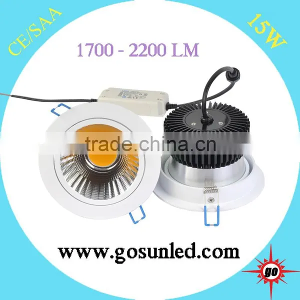 China Factory 2016 Hot Sales 15W Cob Led Downlight With 5 Years Warranty photo-4