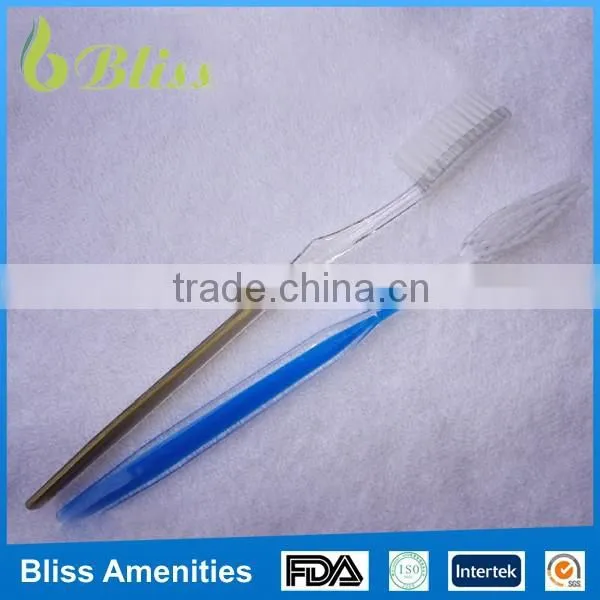 N03 Hotel disposable toothbrush and toothpaste packed in small box