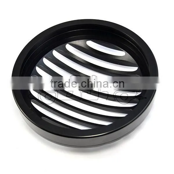 BJ-HGC-001 for Harley Sportster XL 883 1200 Aluminum 5 3/4" Motorcycle Headlight Grill Cover photo-3