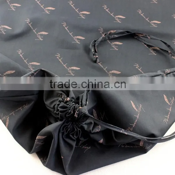 Customized Promotions Fine Cotton Canvas Drawstring Packing Bags photo-5