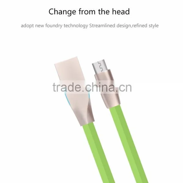 For Samsung and Iphone Super Quality Zinc Alloy Micro Usb Data Cable Supplier's Choice photo-6