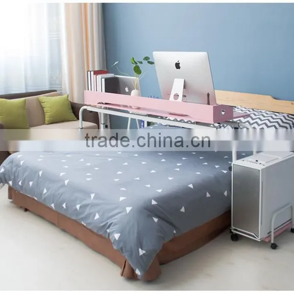 208#Movable and Scalable the Desk Wihch Can Across the Bed photo-2