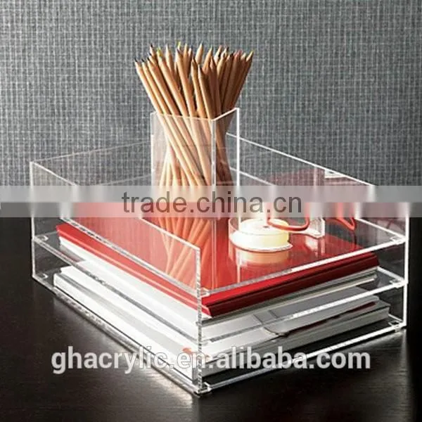 GH-RZ601 Customized Acrylic Racks for Office ,customized Acrylic Rack High Quality Acrylic photo-2