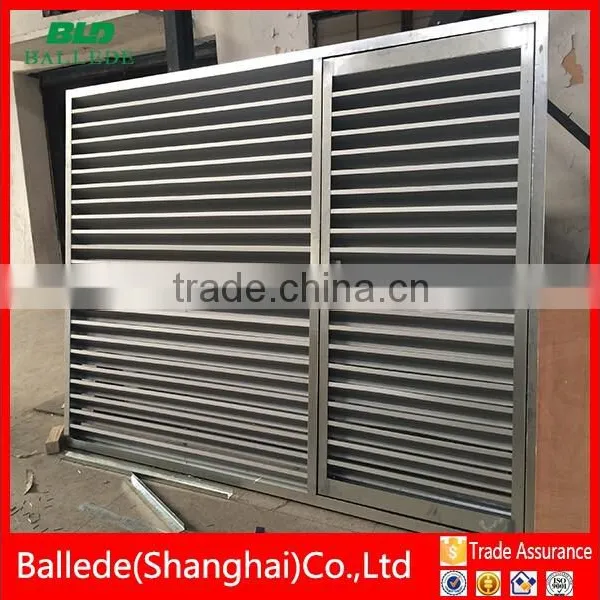 Custom Aluminum Fixed Louver Door photo-2