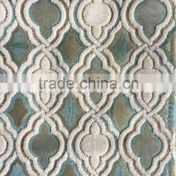 Jacquard Chenille Upholstery Fabric