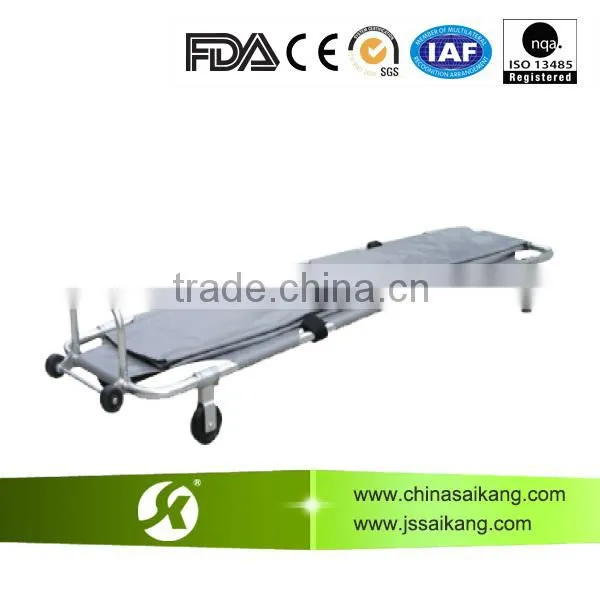 Medical Appliances Foldable Stretcher With Body Bag