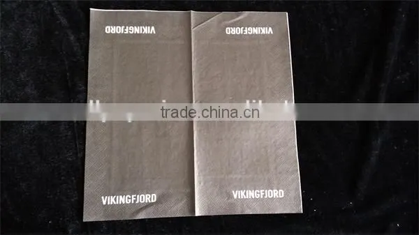 20 Plain Solid Colors 2ply Luncheon Dinner Napkins Paper Logo Printed by Customers Black photo-5