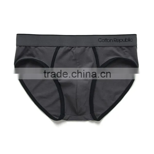 Brief Case Mens Brief Underwear Cotton Spandex Panty Breif photo-2