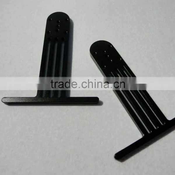 6061 Aluminum Gimbal Parts CNC Aluminum M3 Thread Black Annodized photo-4