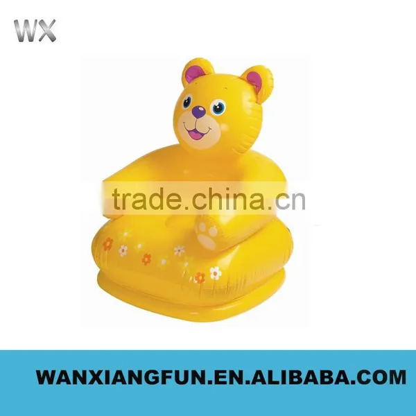 Hot Sale Inflatable Animal Sofa, Frog Animal Shape Inflatable Kids Sofa photo-3