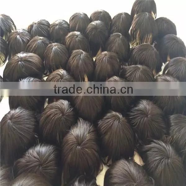 Woman Human Hair Toppers, Virgin Hair Woman Toupees Wholesale photo-2