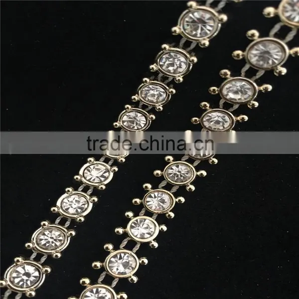 High Quality Rhinestone Trimming Tape Chain photo-6