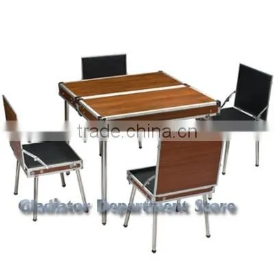 Aluminum Chair Outdoor Table