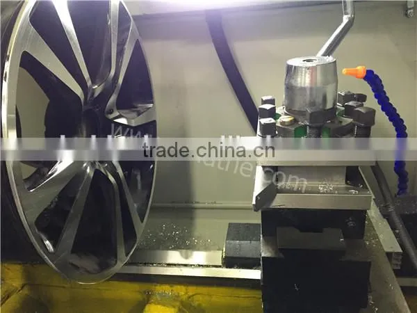 Car Rim Scratch Repair CNC Alloy Wheel Lathe Wrc28 With Touch Probe Quality Choice photo-5