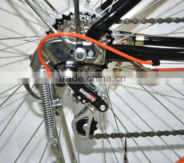 24" 26" Women's Single Speed SHIMANOO 6speed Steel Urban City Bike photo-3