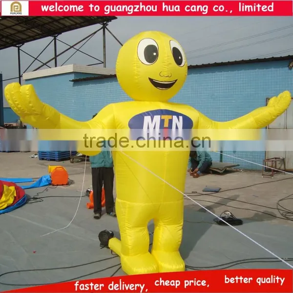 Hot Sale Inflatable Yellow Cartoon / Inflatable Yellow Character for Promotion / Advertising Inflatble Cartoon Character photo-4