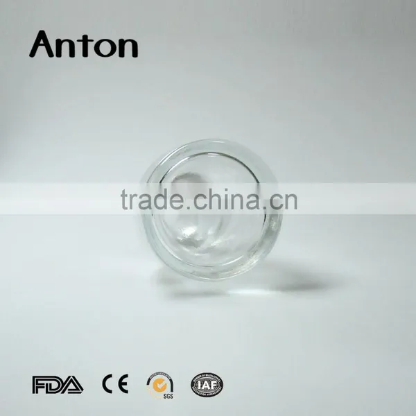 Clear Perfume Glass Bottles With Lid photo-3