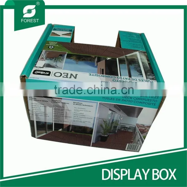 CUSTOM ACCEPT ORDER FOLED CORRUGATED DISPLAY BOX FOR HOME APPLIANCE photo-2