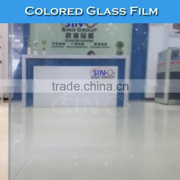 T102 Waterproof Decorative Glass Window Tinted Sticker photo-4